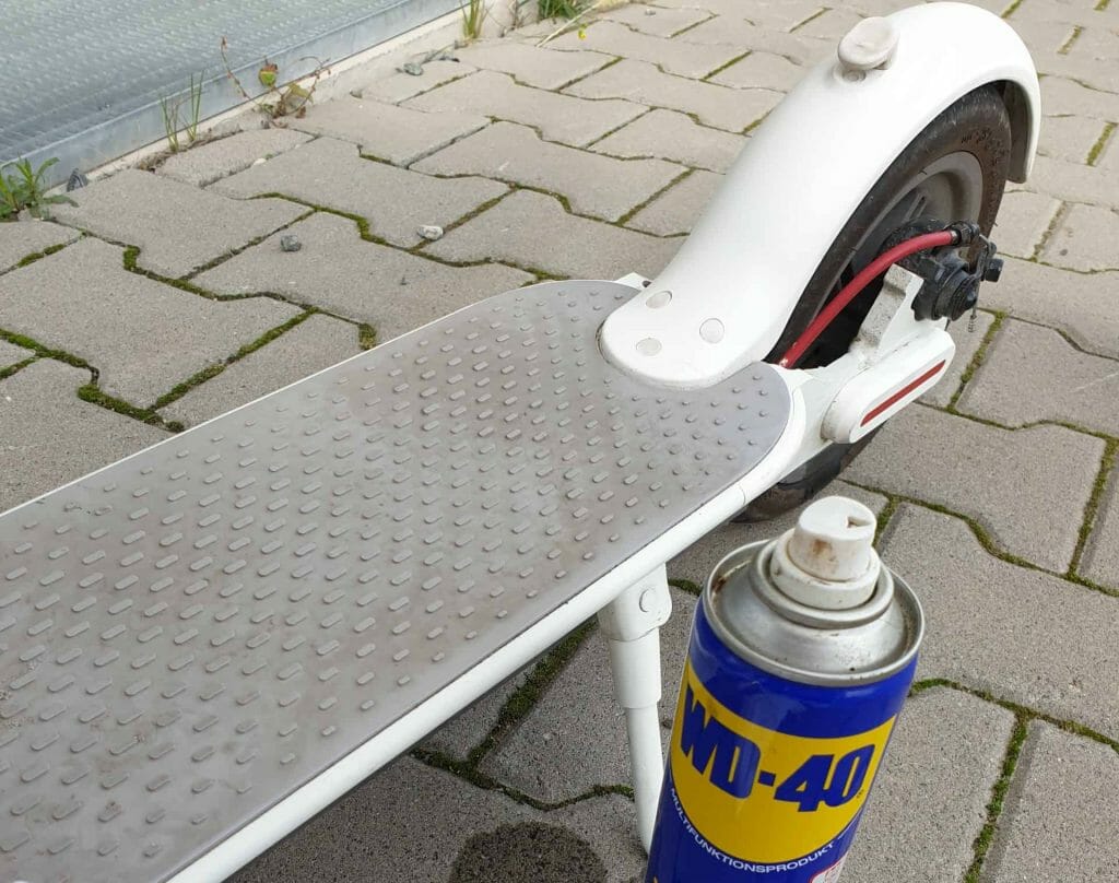EScooter reparieren mit dem WD40 Guide Wie funktioniert es?