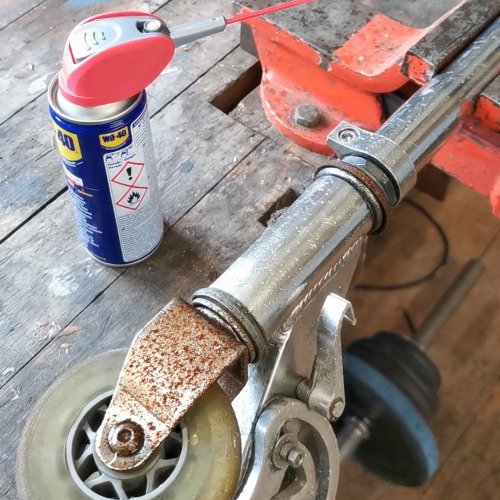 Der Roller läuft wieder wie "geschmiert"