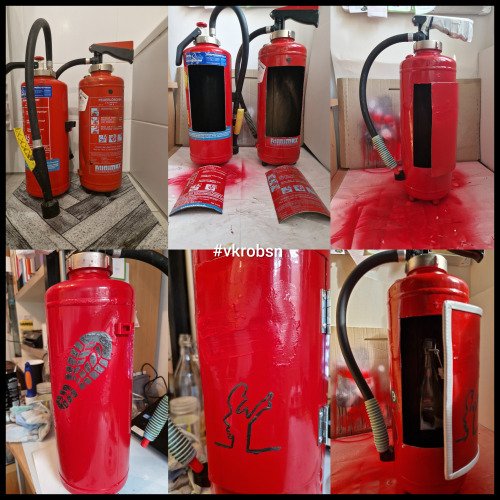 UPCYCLING Feuerlöscher