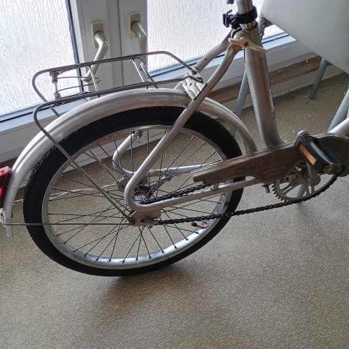 1970er Fahrrad wieder flott gemacht
