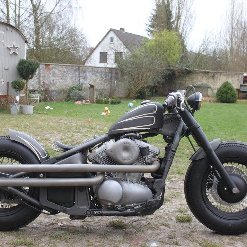 cooler Kawasaki VN800 Bobber