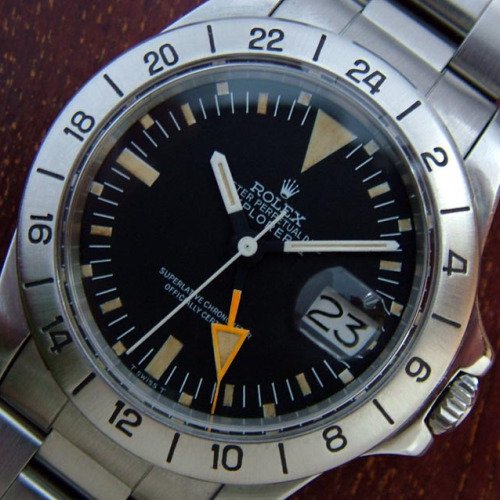 restauration einer alten rolex uhr