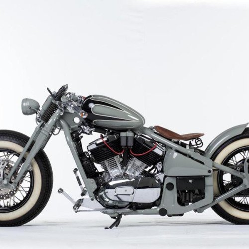 coolen low-budget bobber gebaut aus einer unfall kawasaki